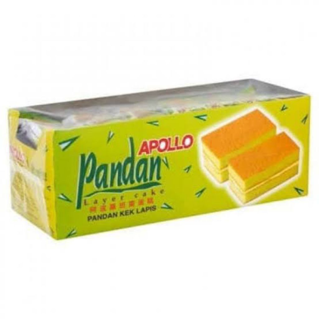 

Apollo Bolu Lapis Pandan Box 24 x 18 gr
