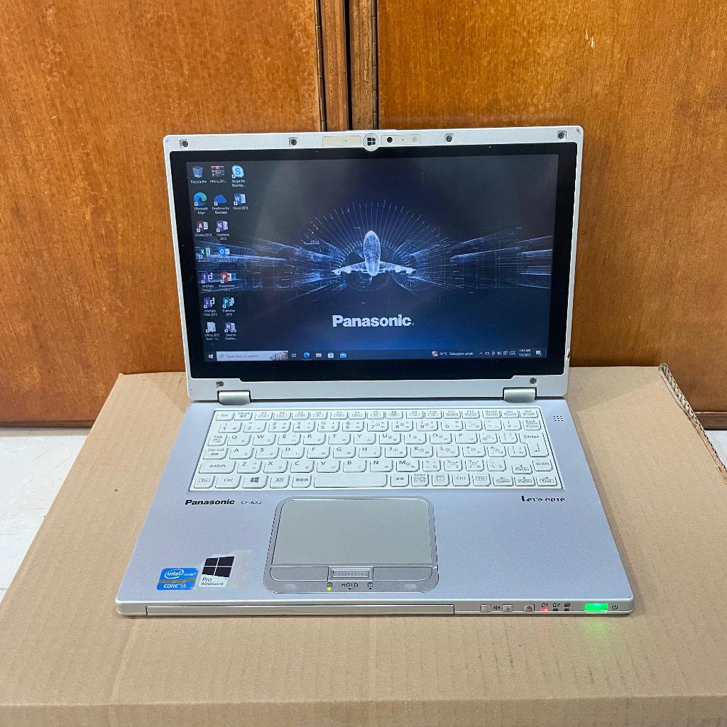 READYSTOCK Panasonic ToughBook CF - AX2AFCCS, Intel core i5 - 3437U , #TC, 4/128GB, Silver