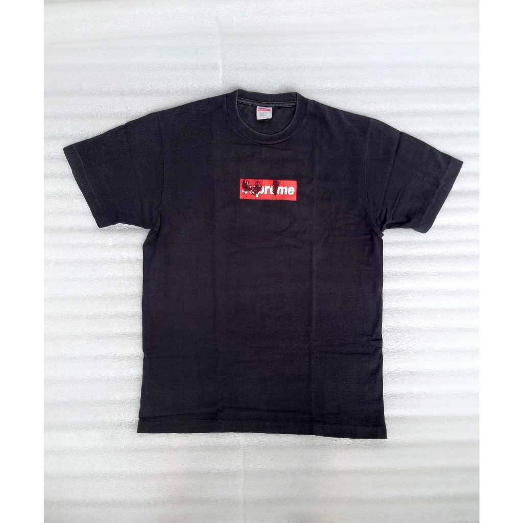 Kaos Supreme Logo Box T-shirt – Vintage