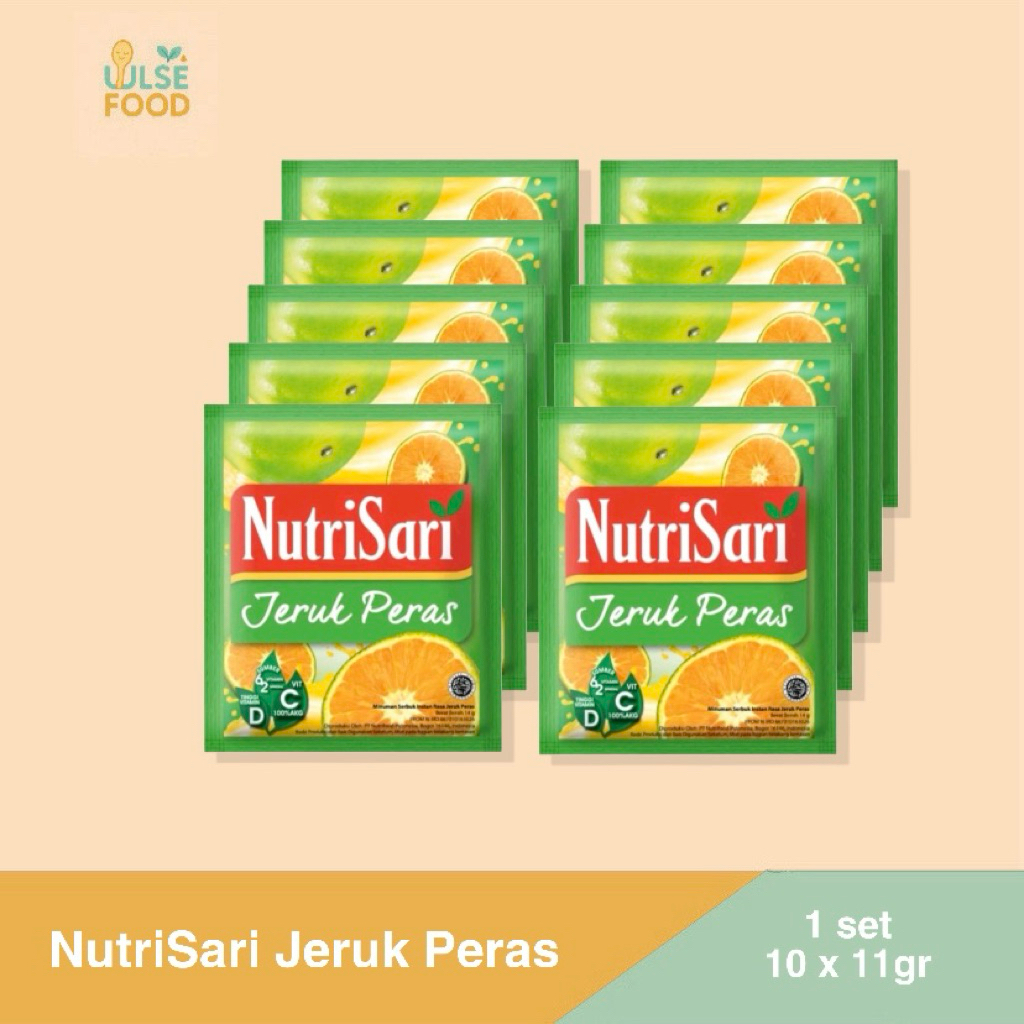 

NUTRISARI Jeruk Peras - Minuman Buah Instant