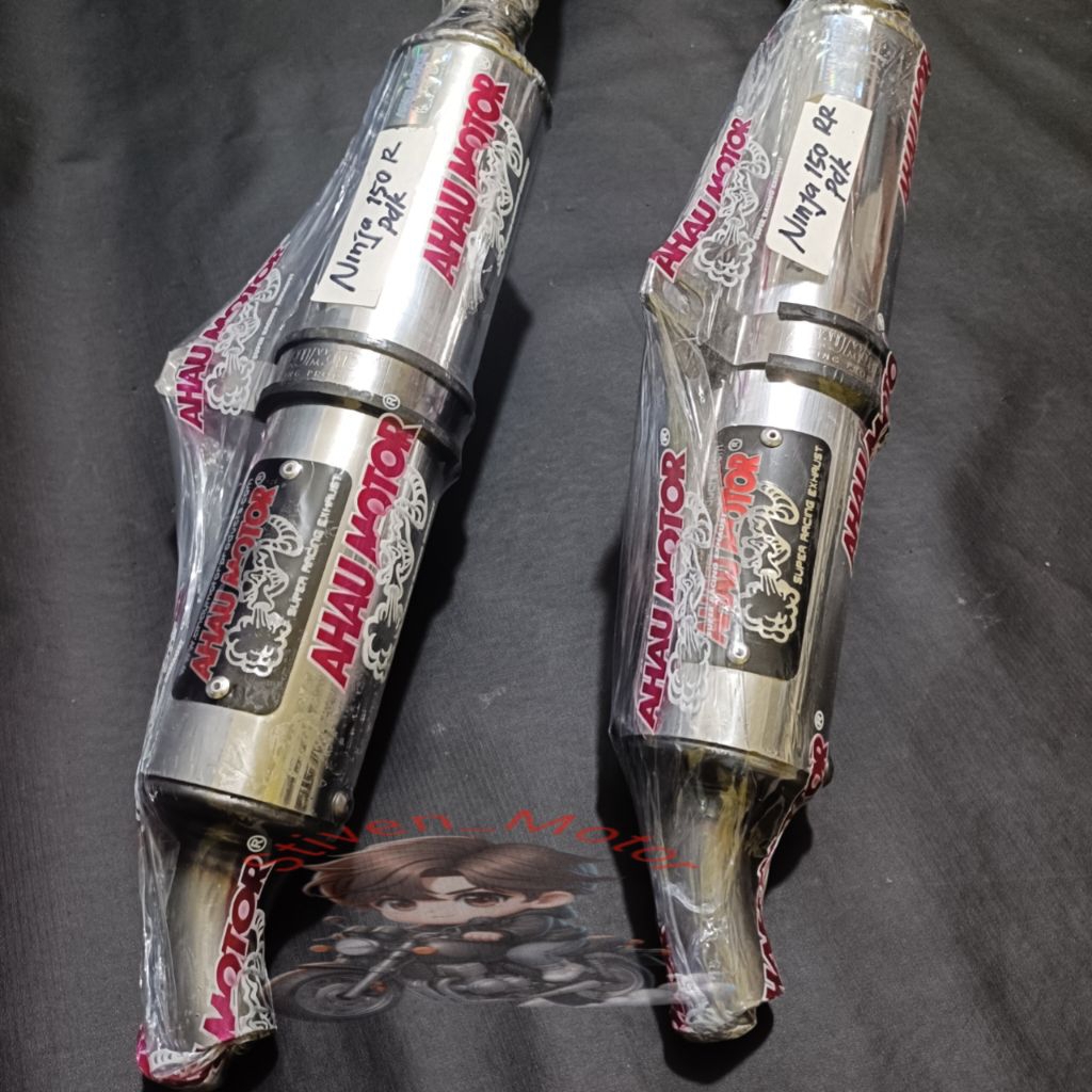 Knalpot Racing Ahau Fullsytem Ninja R RR Knalpot Ahau Ninja R RR Fullsytem Original