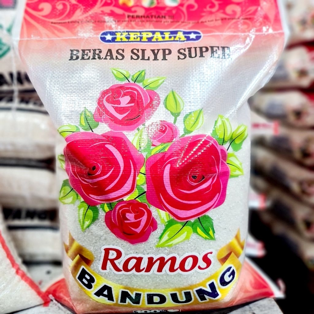 

beras enak pulen beras slyp super cap bunga ramos bandung