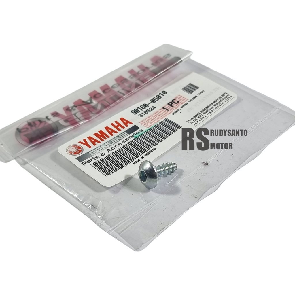 Baut L Body Yamaha NMAX Aerox R15 V3 R25 MT25 Original Yamaha YGP 90160-05810 2PCS