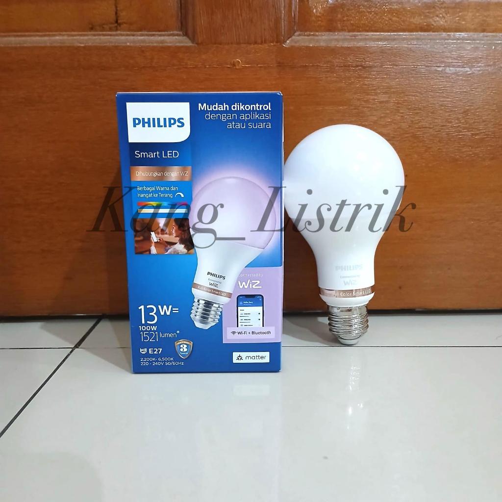 Philips Bohlam Lampu LED Smart WiFi WIZ 13W / PHILIPS WIFI WIZ LED BULB 13 Watt