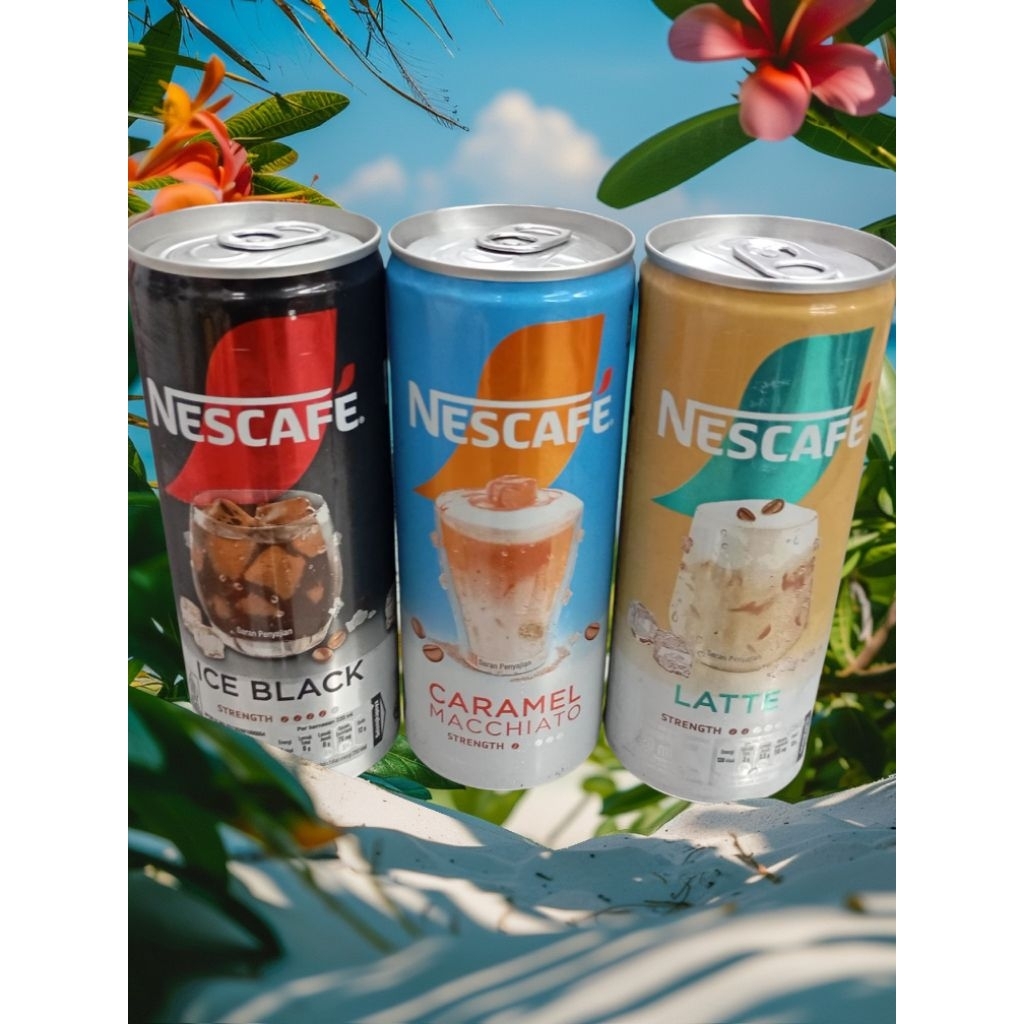 

nescafe ice coffe can/kaleng