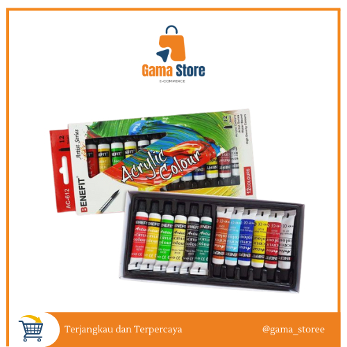 

Cat Acrylic 12 Warna AC-612