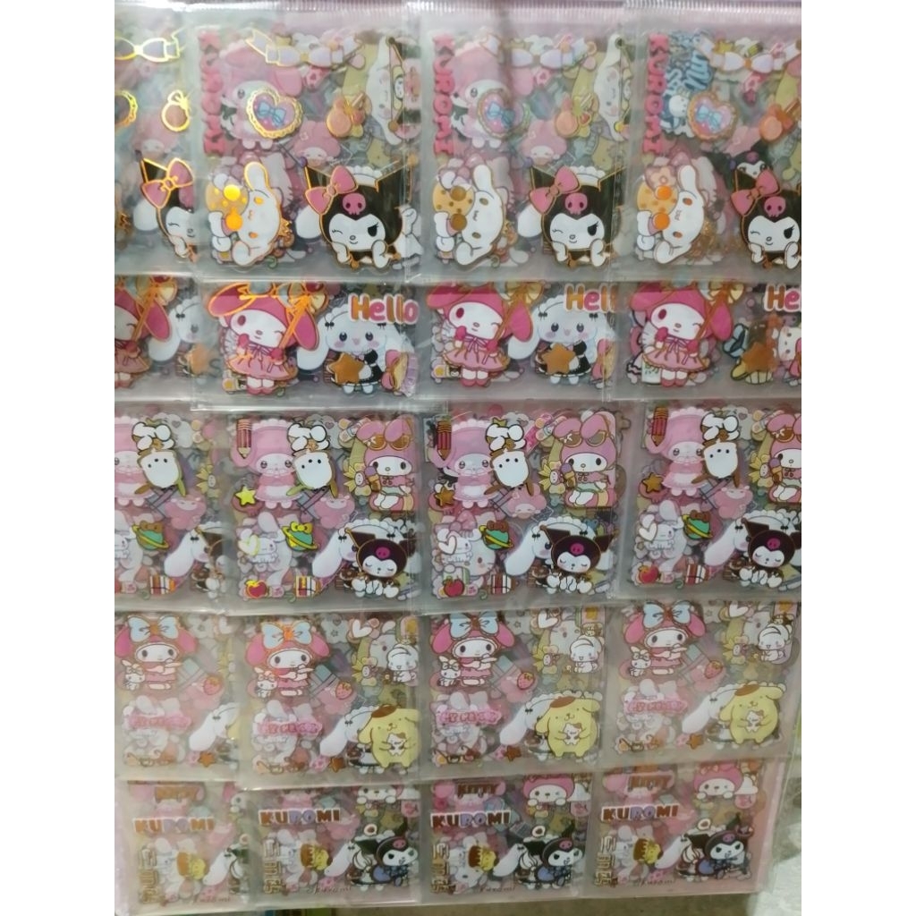 

stiker sanrio fancy/stiker lembaran santio