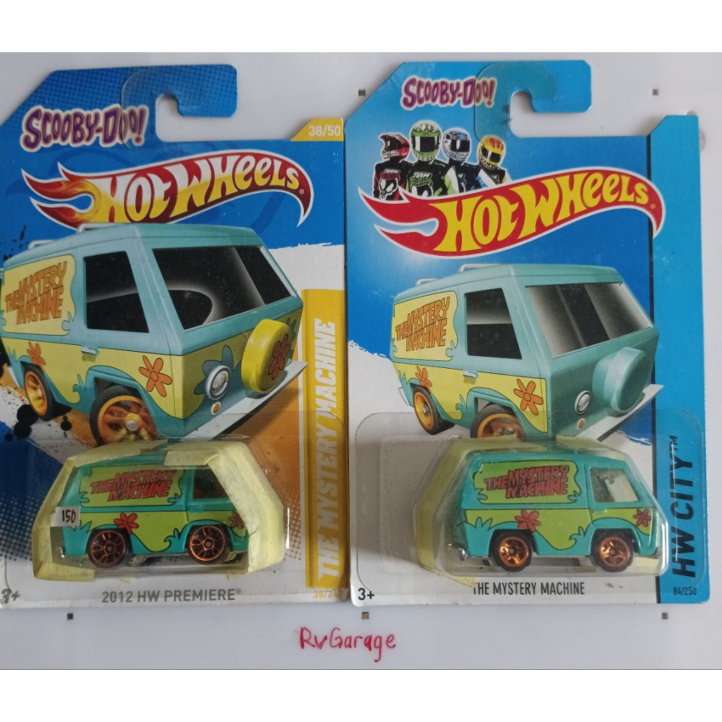 HOTWHEELS THE MYSTERY MACHINE ( PAKET )
