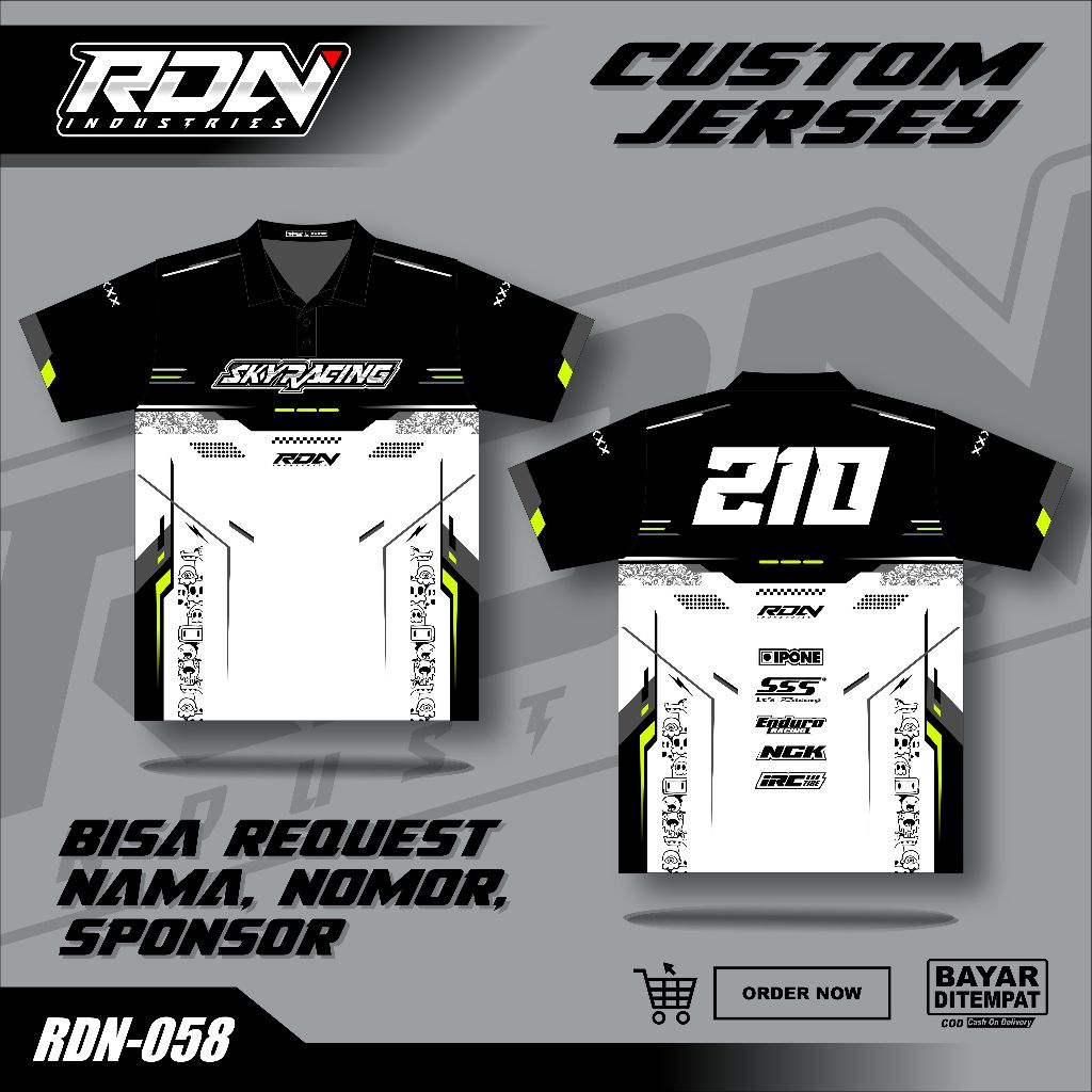 JERSEY RACING Jersey Racing Custom Full Printing Jersey Balap Racing Free Custom Kaos Racing Team