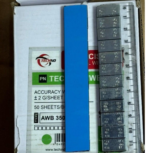 Besi Balancing Balance bukan timah / Pemberat Pancing Techno AWB 350 "12x 5Gram