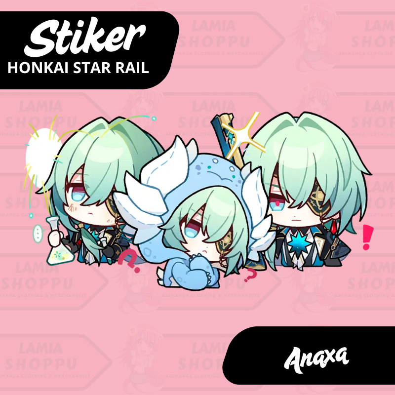 

Stiker Anaxa Honkai Star Rail | Sticker Anaxa HSR | Stiker Vinyl Anti Air