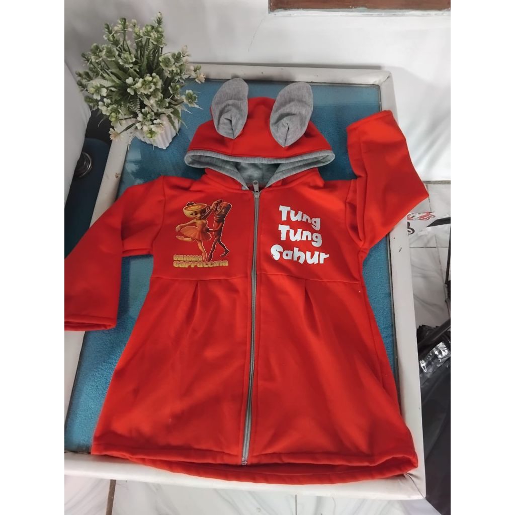 Jaket Terlaris Simple Kasual Daily Outfit Kado Ponakan Atasan Anak Cewek Trendy Kualitas Terjamin Fe