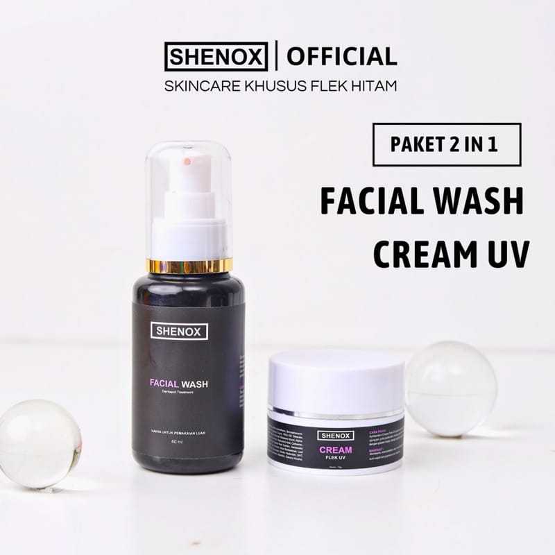 Shenox Skincare Flek Hitam Cream Flek Hitam dan Sabun Flek Hitam Membandel Resmi BPOM