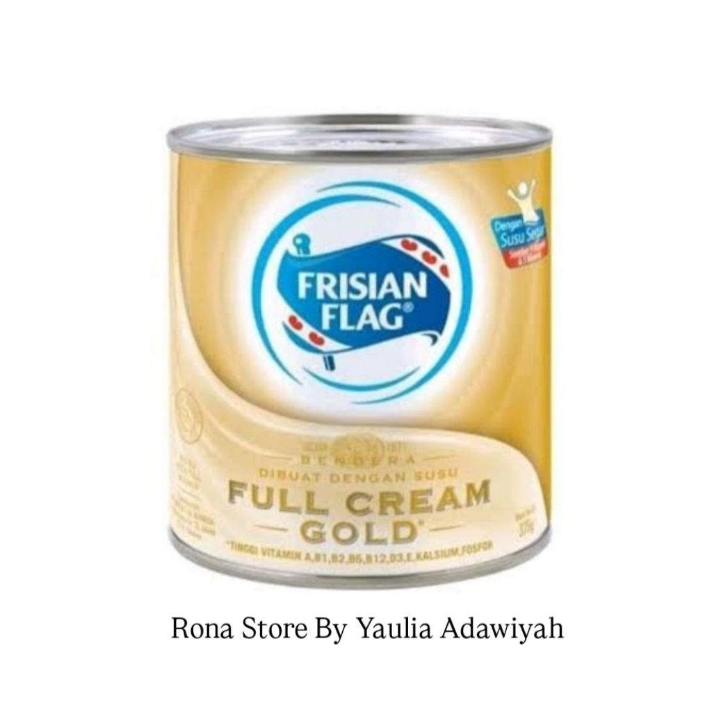 Susu Kental Manis Kaleng Frisian Flag Full Cream Gold