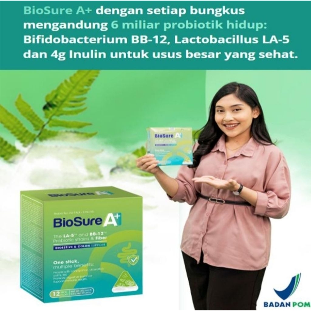 

(Promo) Biosure A+Original - Susu Herbal Asli menjaga kesehatan usus besar dan gangguan pencernaan