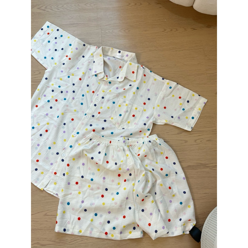 Baby Doll -Homewear Baju Tidur Daster Piyama lengan panjang Piyama lengan pendek