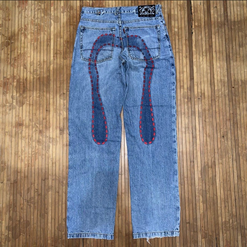 EVISU BIG LOGO JEANS SELVEDGE