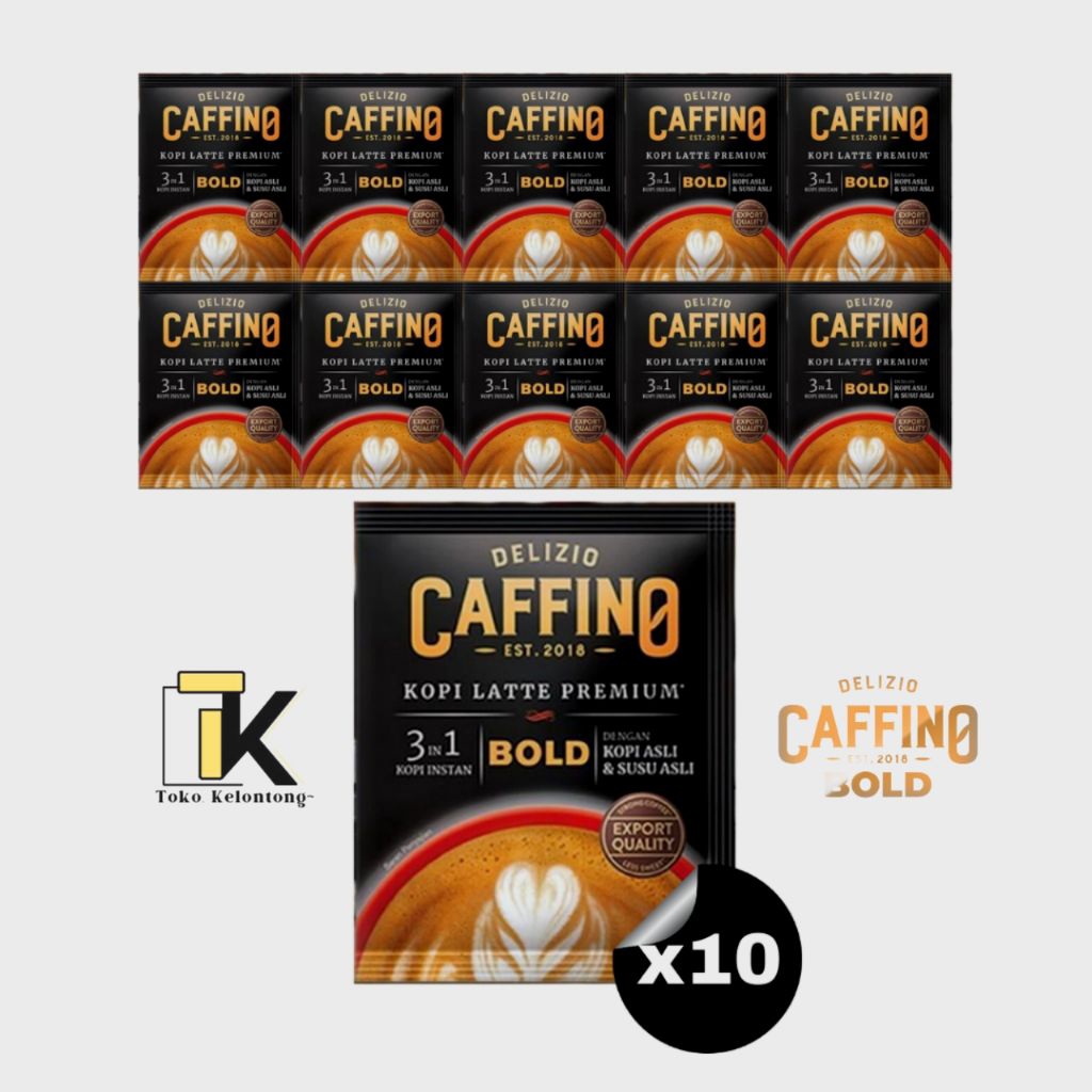 

Caffino Dark Bold 1 RTG isi 10 Sachet