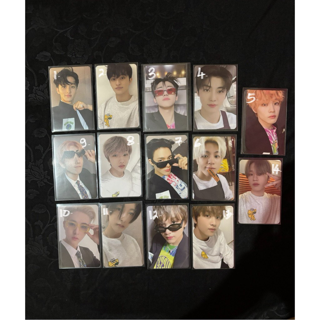 wts official pc photocard nct dream cafe agent