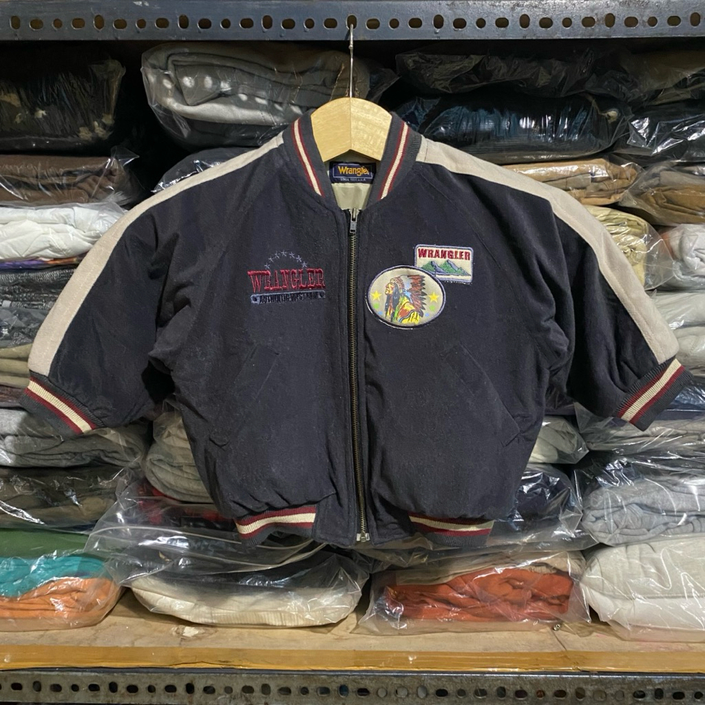 (Kids) Wrangler Western Jacket Grey Size 95 37x41  Untuk Anak Dibawah 5 Tahun