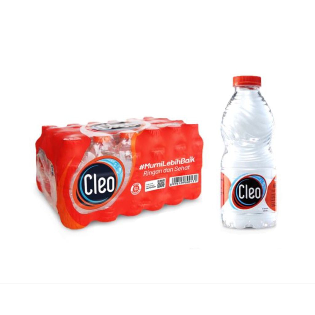 

Cleo air murni multipack 220ml x 24 botol