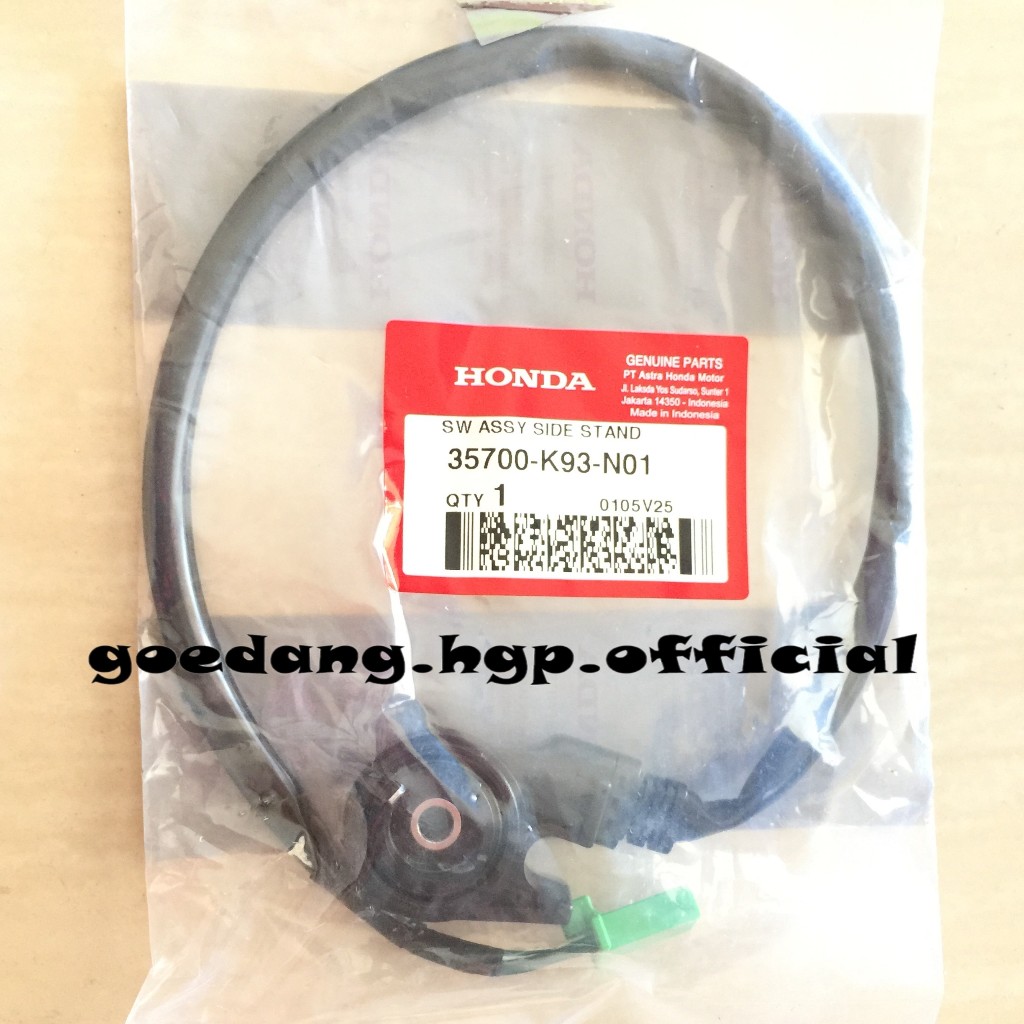 Switch Assy Side Stand Switch Standar Samping SCOOPY eSP K93 ORIGINAL AHM 35700K93N01