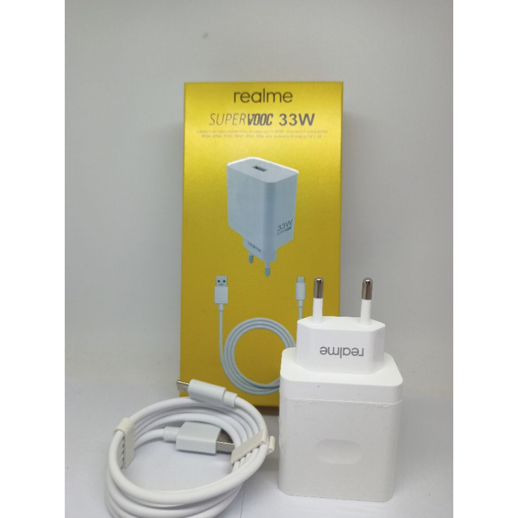 CHARGER REALME/ 33 Watt SUPERVOOC ORIGINAL 100%