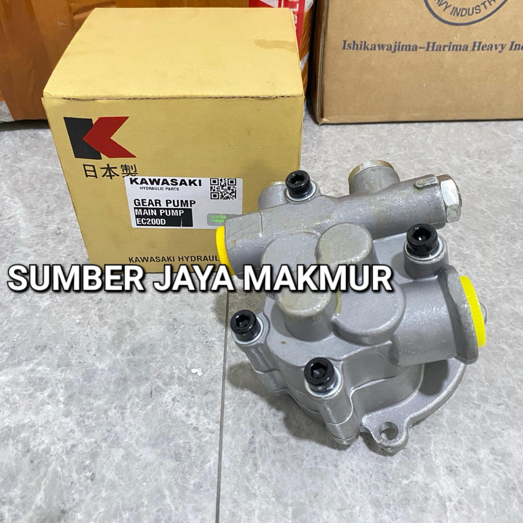 Gear pump charge pump ec200D ec210B sh210 sk200 charge pump kawasaki