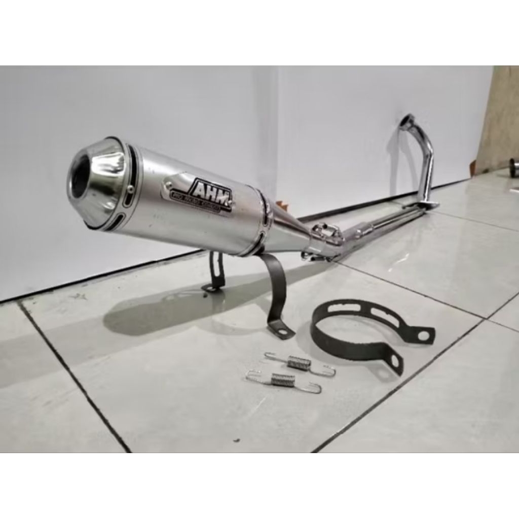 KNALPOT AHM RACING UNTUK MOTOR JUPITER MX 135 OLD DAN JUPITER MX 135 NEW