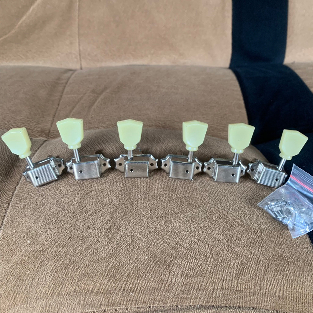 dryer tuner gitar gibson les paul 3:3 prs silver sky