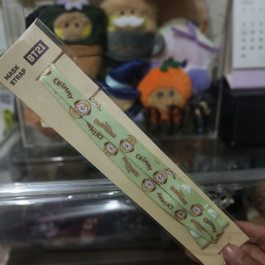 BT21 OFFICIAL STRAP MASK CHIMMY