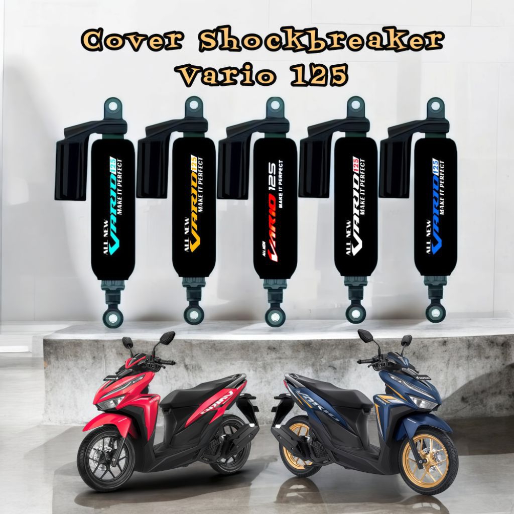 Sarung shock belakang Vario 125 / Cover shock belakang Vario 125