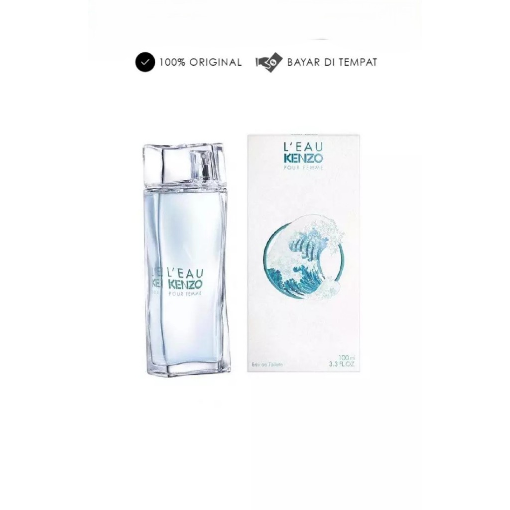 Original Parfum Kenzo L'Eau Pour Homme For Men 100ml with Soft Scent