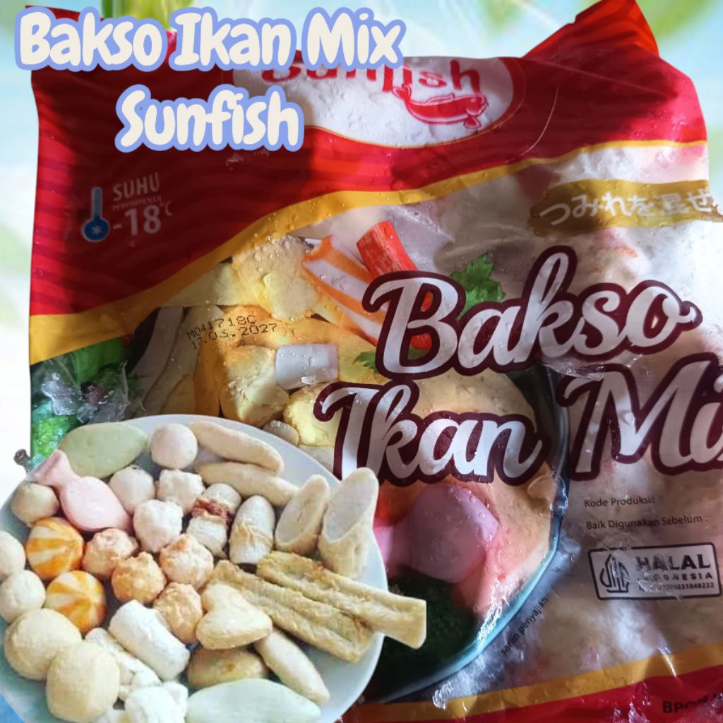 

Bakso Ikan Mix 500gr (Frozen Food)