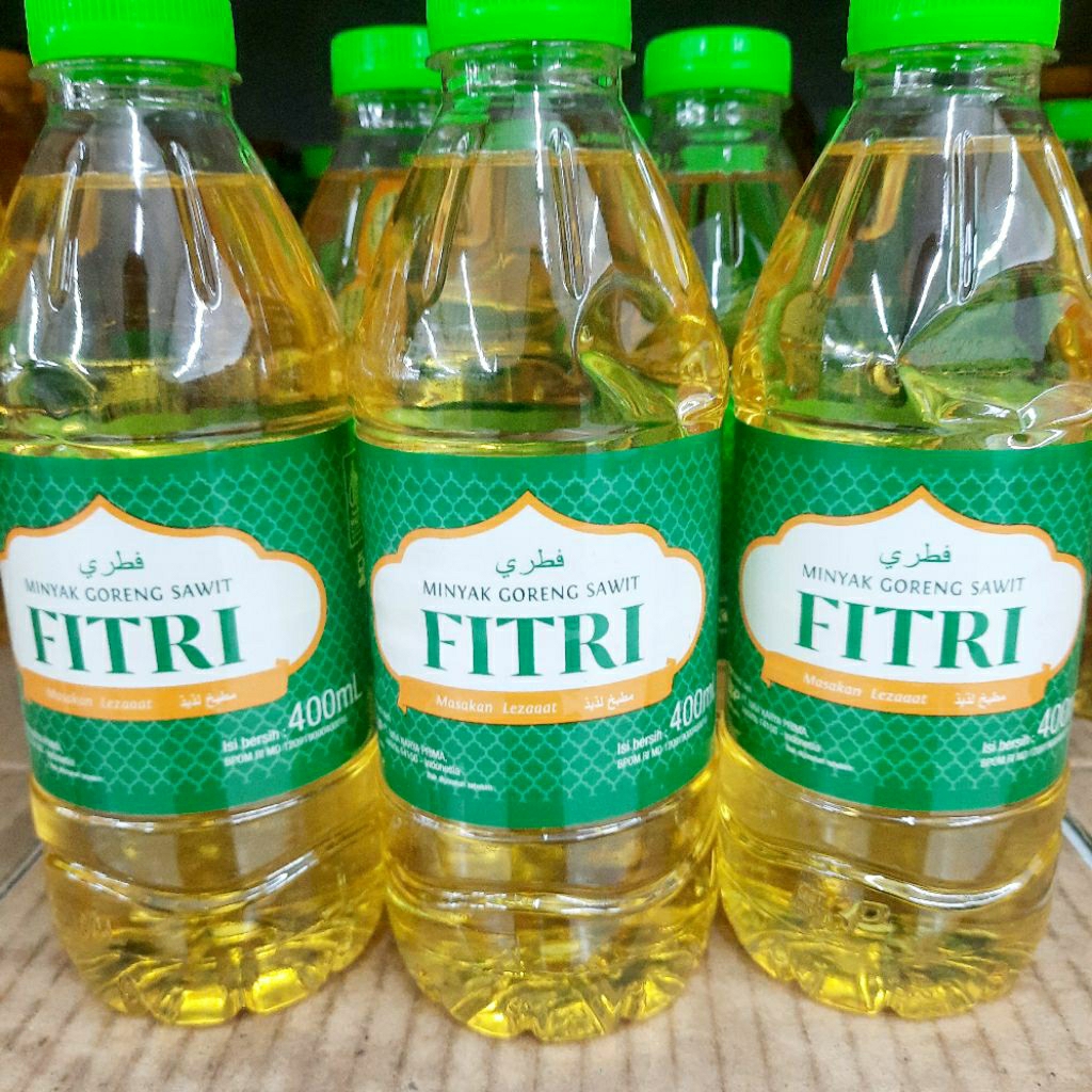 

FITRI 400 ML minyak goreng sawit kemasan botol