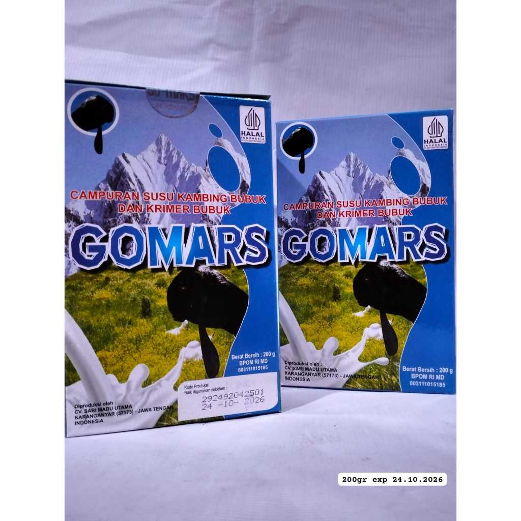 

Susu Kambing GOMARS 200gr / Susu Kambing GOMARS