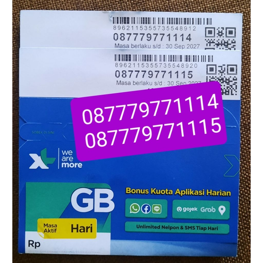 Nomer xl cantik