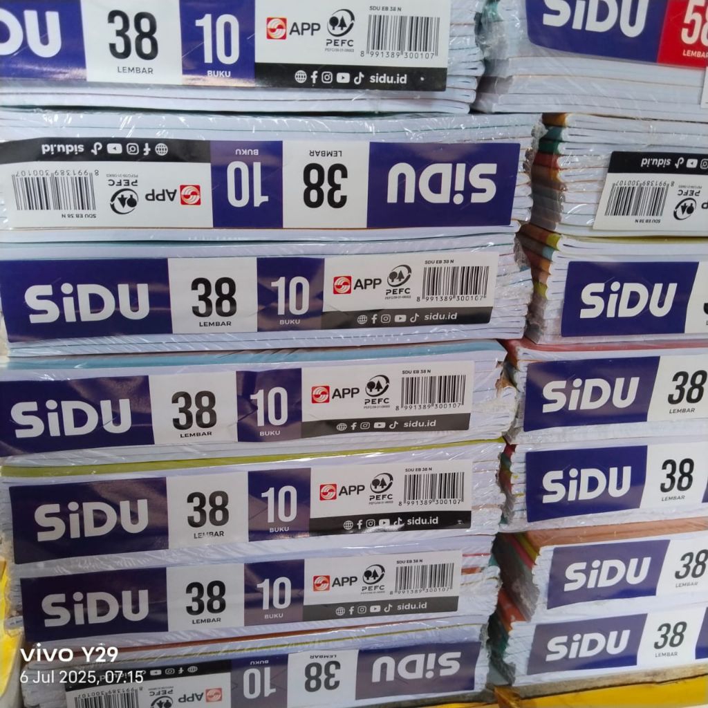 

BUKU TULIS SIDU ISI 38 LEMBAR /BUKU TULIS SINAR DUNIA