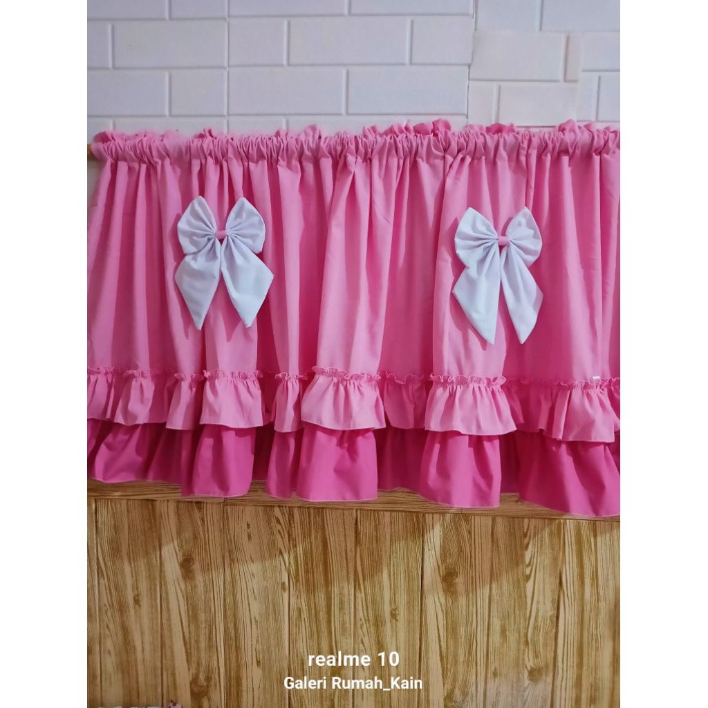 gorden kolong dapur/gorden kolong/gorden kolong dapur pink/gorden kolong dapur rampel/gorden kolong 