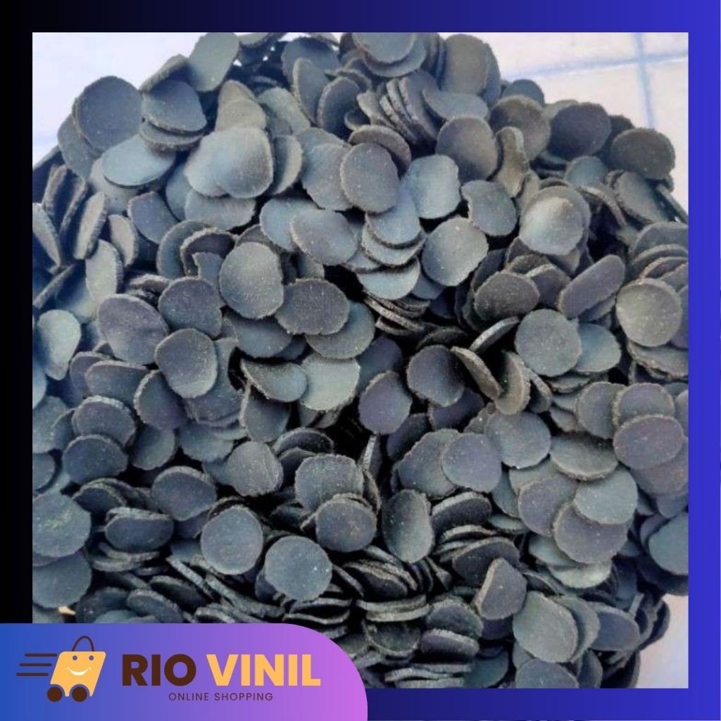 

Ygshop17 Kerupuk Jengkol Hitam Bulat Mentah Kemasan 1 Kg