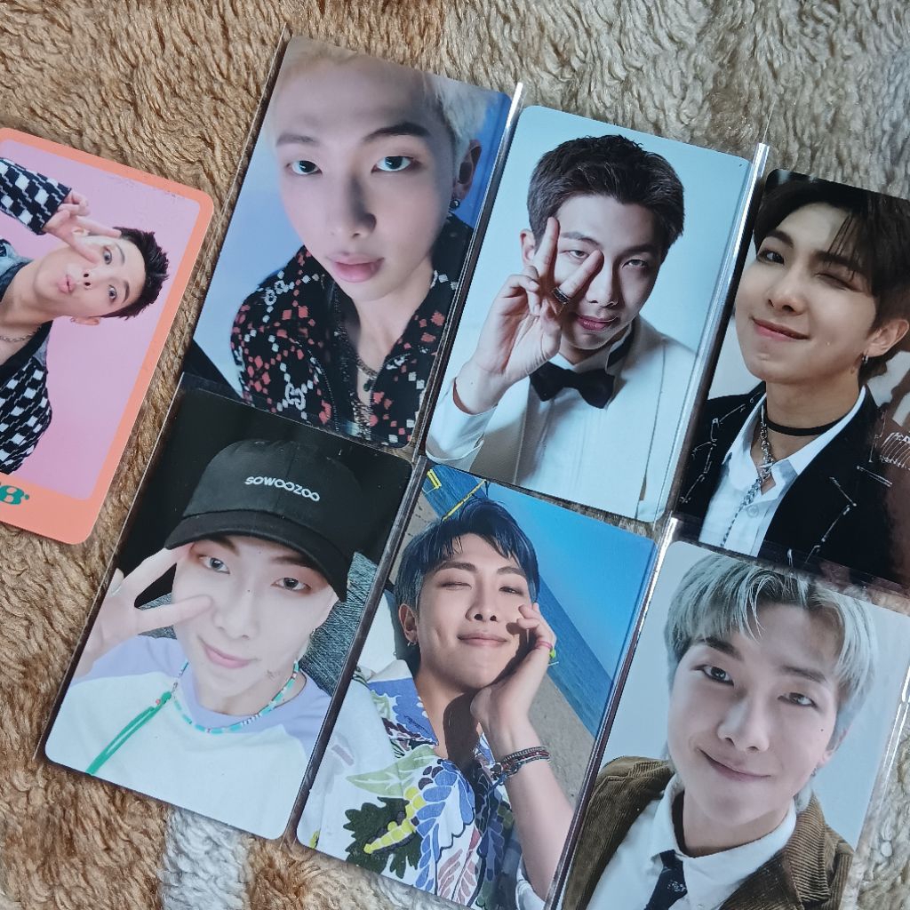 [preloved] photocard mots:one pc set namjoon butter cream tfma china festa persona dicon 102  namjoo