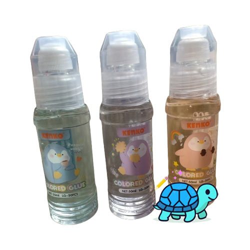 

Kenko Lem Cair Kertas Colored Glue 50 ml