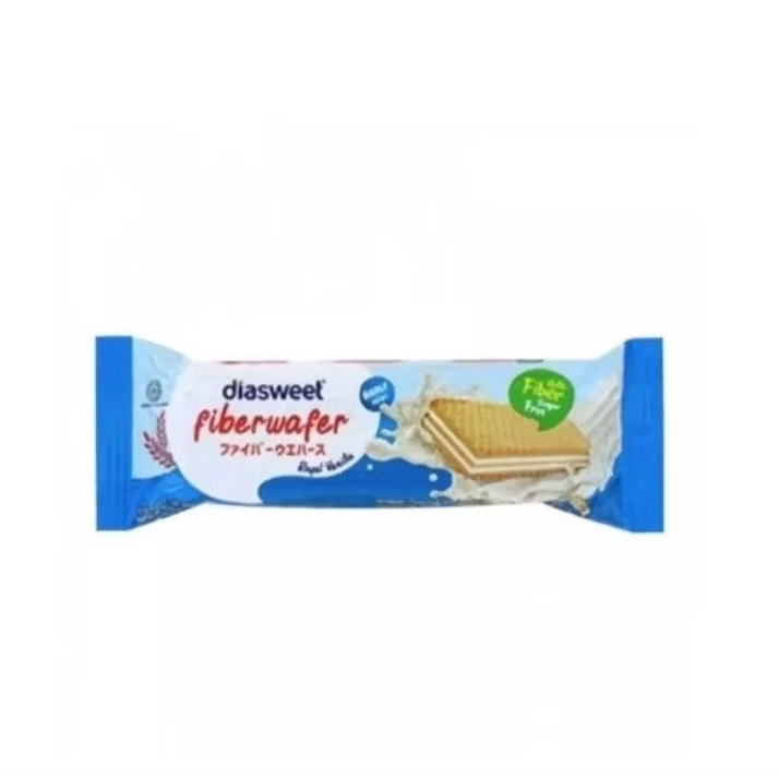 

Diasweet Fiberwafer Sugar Free Wafer Royal Vanilla 18g