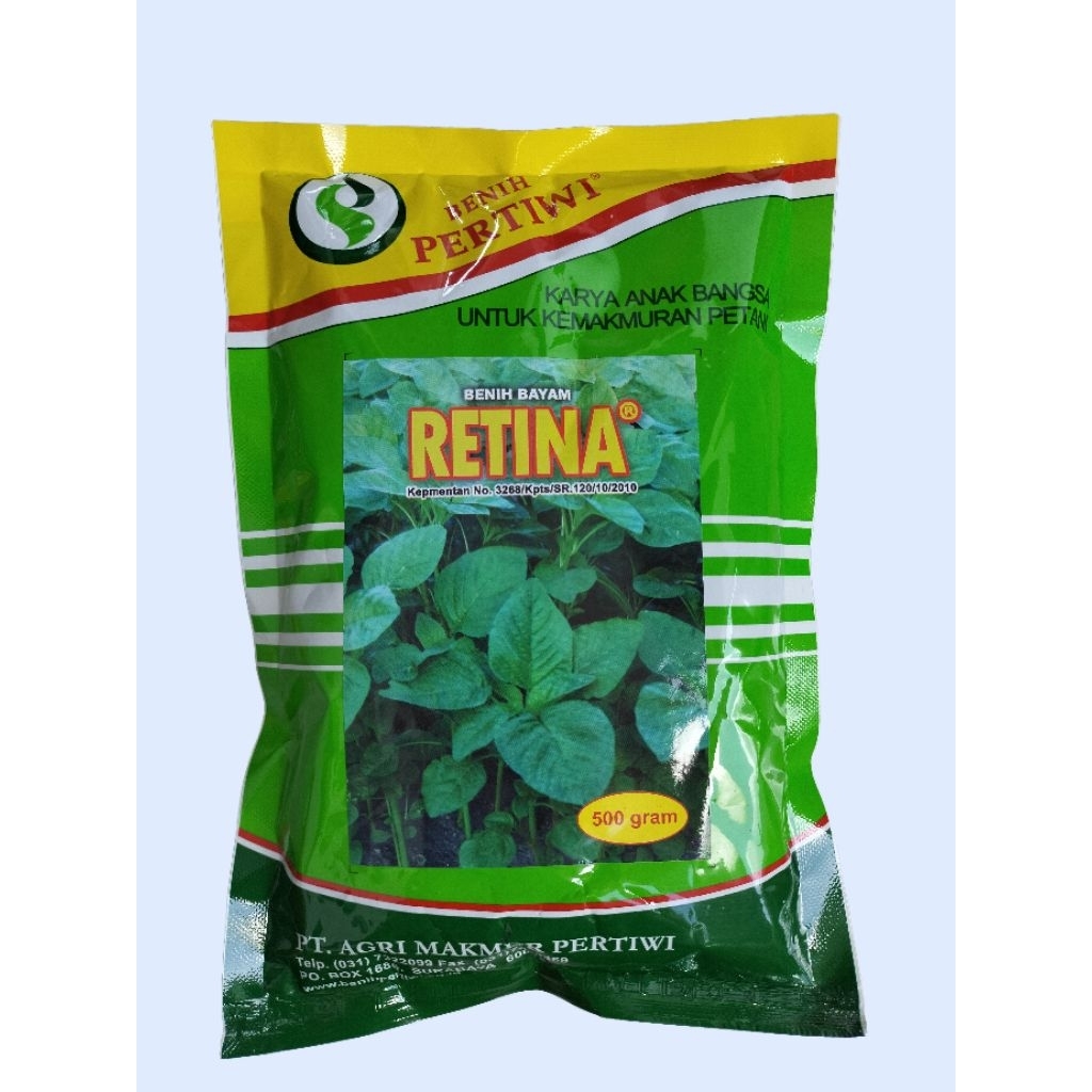 

Bayam Retina 500 gr