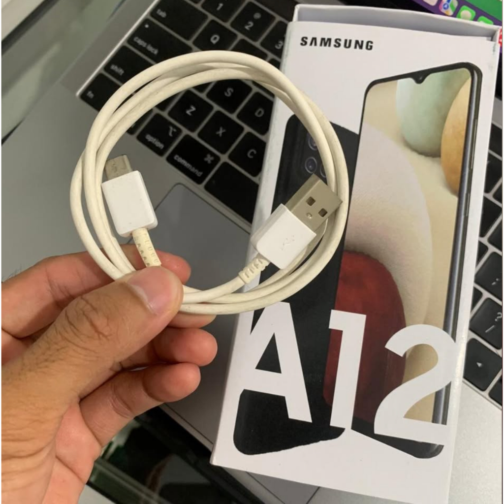 CHARGER SAMSUNG A12 15 WATT FAST CHARGING USB TYPE C