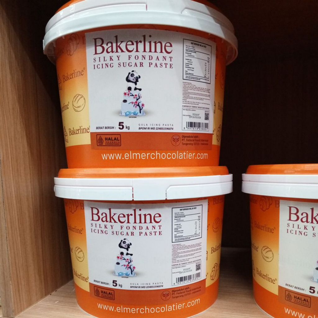 

BAKERLINE SILKY FONDANT ICING SUGAR 5KG