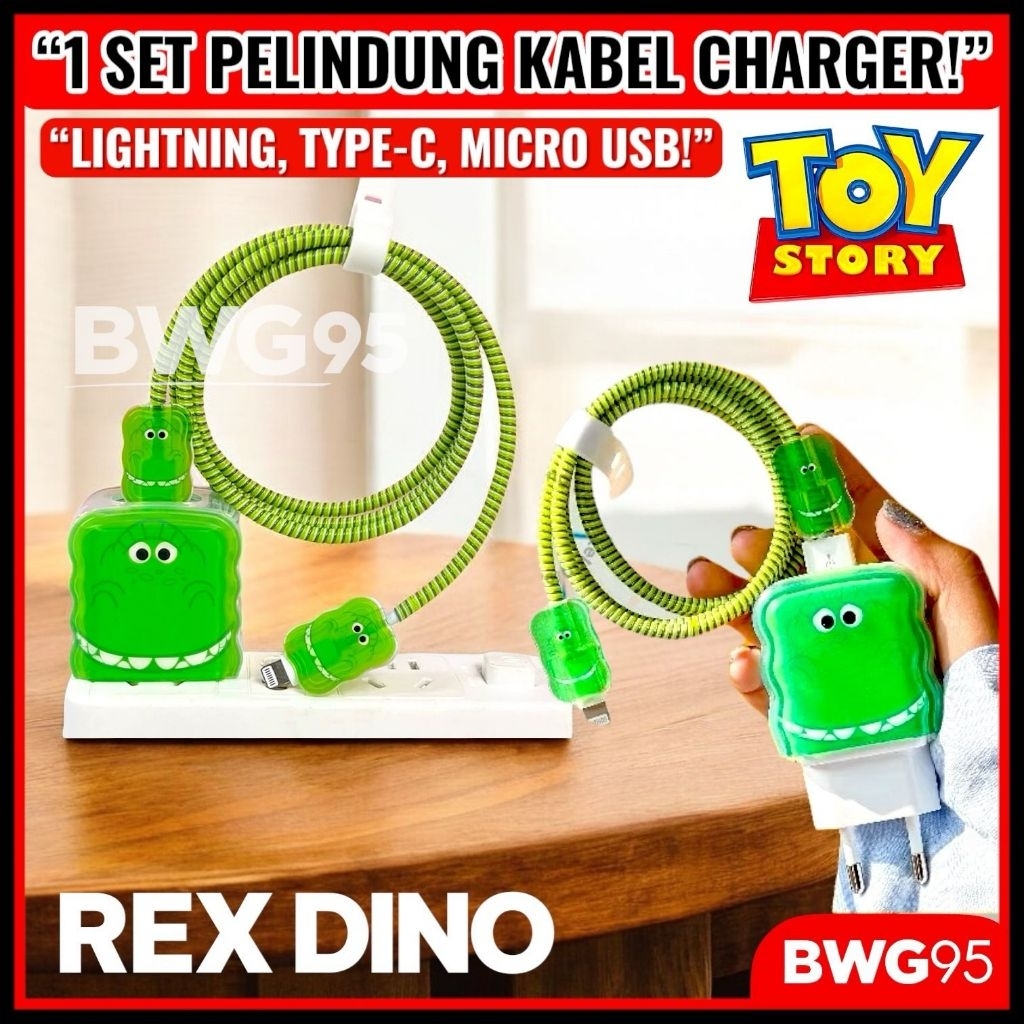 Casing Pelindung Adaptor Charger Iphone Ipad Android 18/20 Watt ToyStory