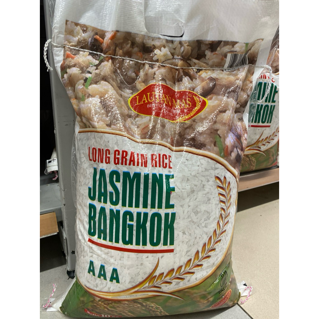 

Beras 10 kg Jasmine Bangkok Long Grain