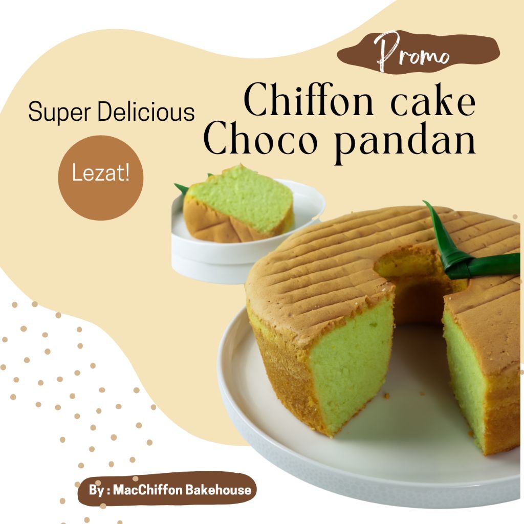 

Chiffon cake pandan enak lezat lembut homemade with love