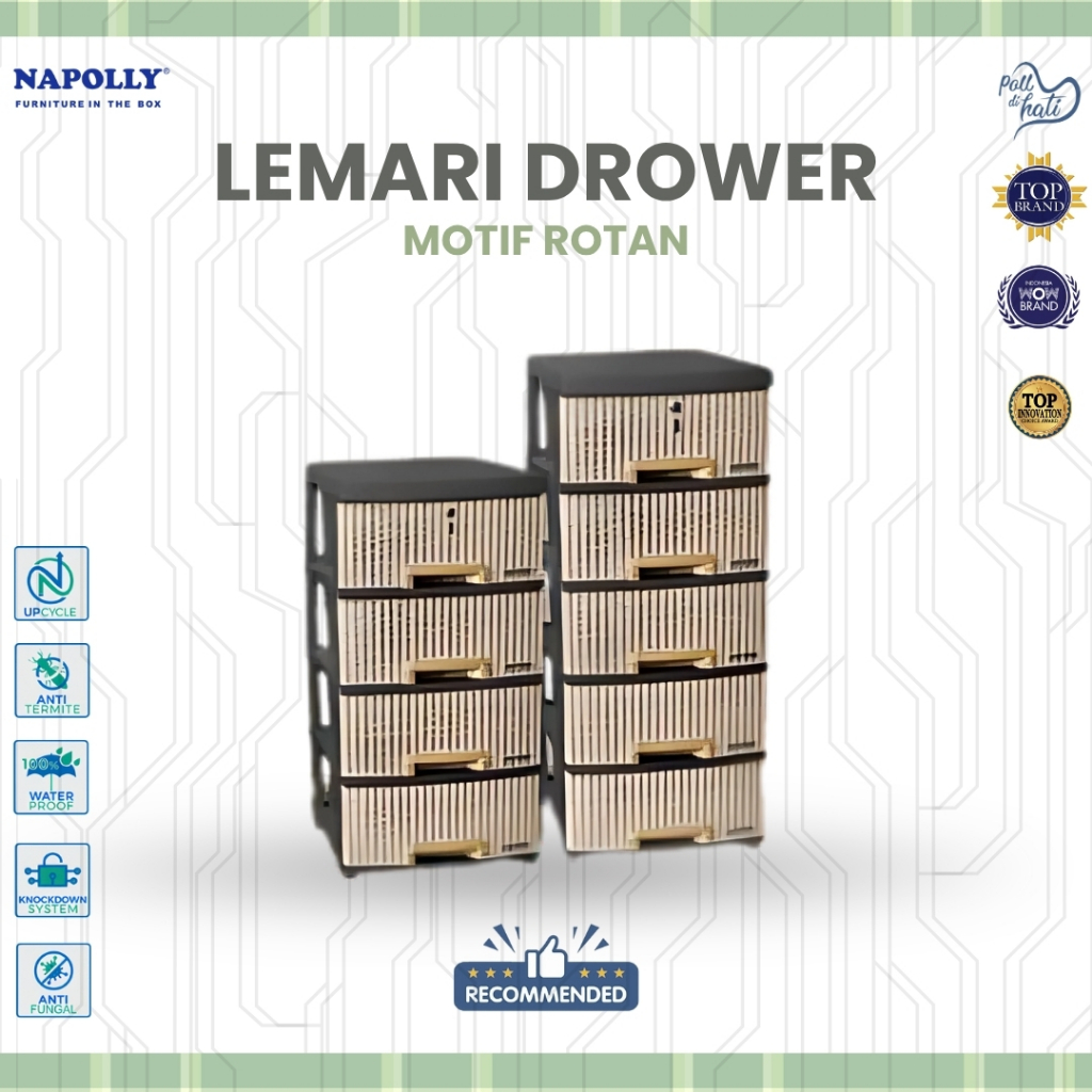 LEMARI DROWER SERBAGUNA SRS BY NAPOLLY